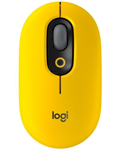 Miš Logitech - POP, optički, bežični, žuti - 1