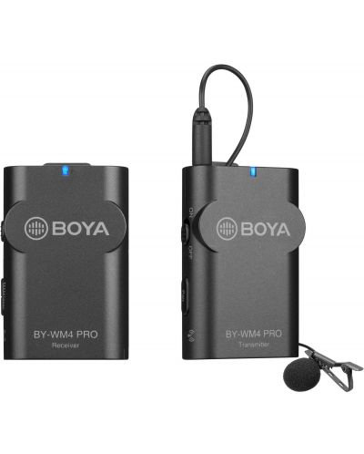 Mikrofonski sustav Boya - BY-WM4 Pro K1, bežični, crni - 1