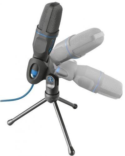 Mikrofon Trust - Mico, PC, crno/plavi - 2
