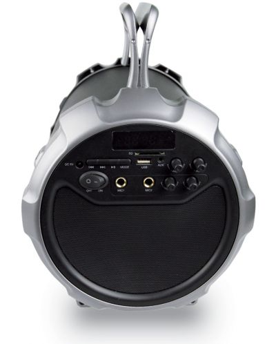 Mini audio sustav Diva - BoomBox BS28, crno/srebrni - 2
