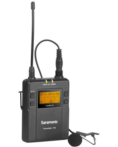 Mikrofon Saramonic - UwMic9, bežični, crni - 1