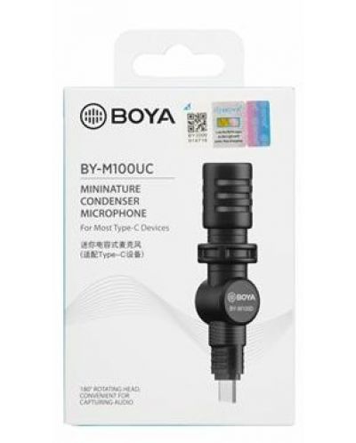 Mikrofon Boya - By M100UC, crni - 6