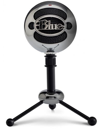 Mikrofon Blue - Snowball, srebrnast - 1