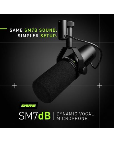 Mikrofon Shure - SM7DB, crni - 6