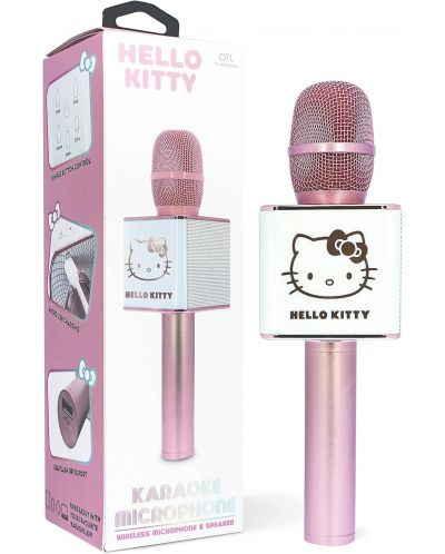 Mikrofon OTL Technologies - Hello Kitty, bežični, roza/bijeli - 5