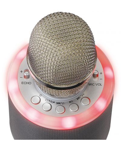 Mikrofon Lenco - BMC-085SI, bežični, srebrnast - 5