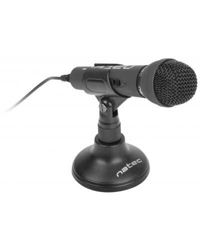 Mikrofon Natec - Adder, crni - 4