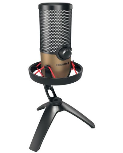 Mikrofon Cherry - UM 9.0 Pro RGB, bronca/crni - 3