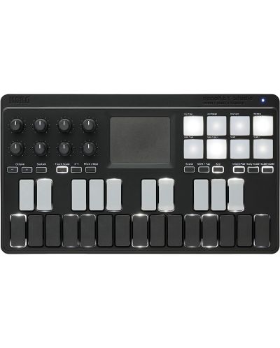 MIDI kontroler Korg - nanoKEY ST, crni/sivi - 1