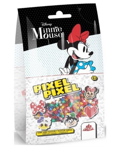Mini mozaik Red Castle - Minnie Mouse, 1280 perli - 1