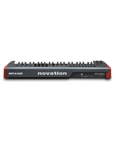MIDI kontroler Novation - Impulse 49, sivi - 3