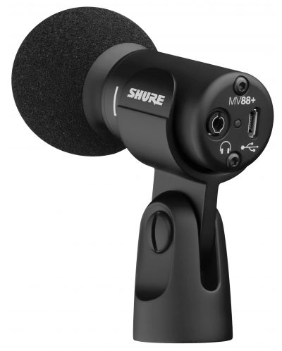 Mikrofon Shure - MV88+, crni - 3
