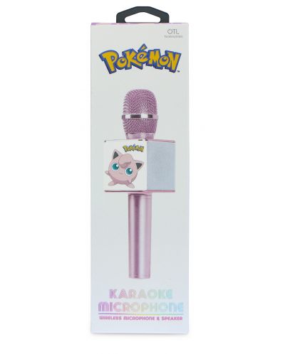 Mikrofon OTL Technologies - Pokemon Jigglypuff, bežični, ružičasti - 5