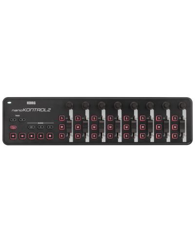 MIDI kontroler Korg - nanoKONTROL2, crni - 1