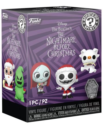 Mini figura Funko Disney: Nightmare Before Christmas - Mystery Minis Blind Box - 3