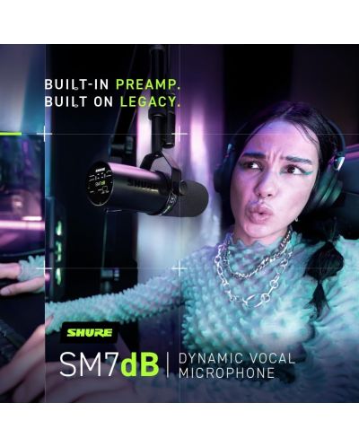 Mikrofon Shure - SM7DB, crni - 10