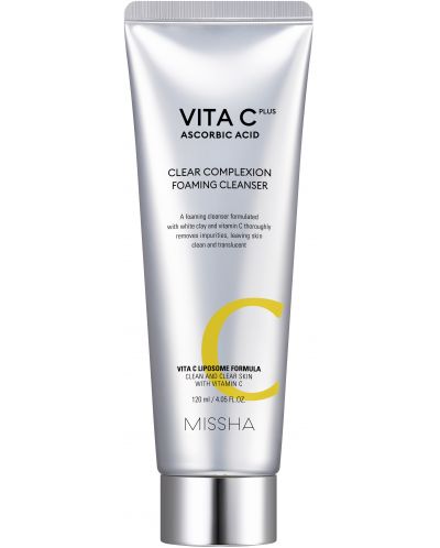 Missha Vita C Plus Pjena za čišćenje Clear Complexion, 120 ml - 1