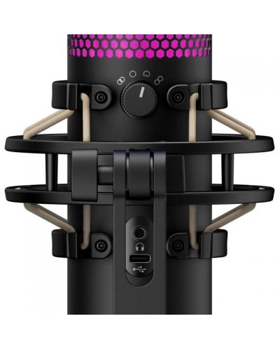 Mikrofon HyperX - QuadCast S, RGB, crni - 5