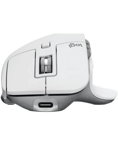 Miš Logitech - MX Master 3S, optički, bežični, Pale Grey - 4