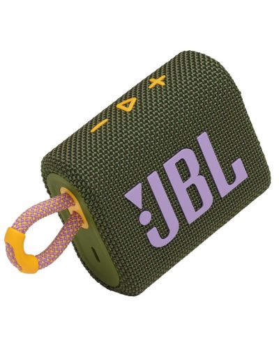 Mini zvučnik JBL - Go 3, zeleni - 1