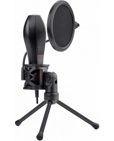 Mikrofon Redragon - Quasar 2 GM200, stalak i filter, crni - 2
