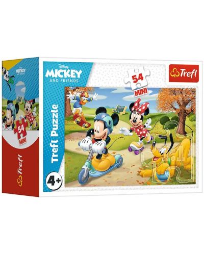 Mini slagalica Trefl od 54 maksi dijela - Mickey Mouse, asortiman - 4