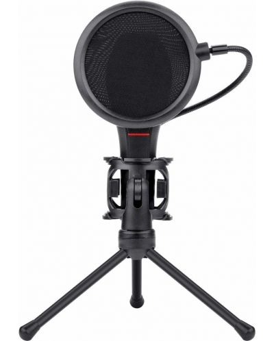 Mikrofon Redragon - Quasar 2 GM200, stalak i filter, crni - 3