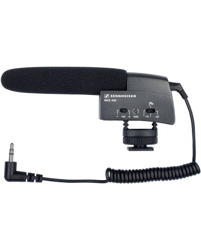 Mikrofon za kameru Sennheiser - MKE 400, crni - 1