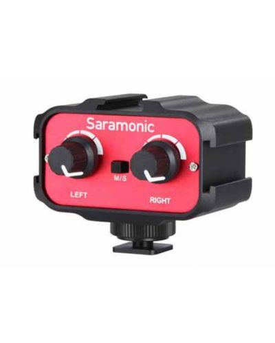 Mini audio mikser Saramonic - SR-AX100, crveni - 4