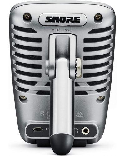 Mikrofon Shure - MV51, srebrni - 2