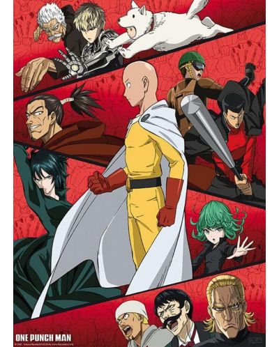 Mini poster GB eye Animation: One Punch Man - Gathering of Heroes - 1