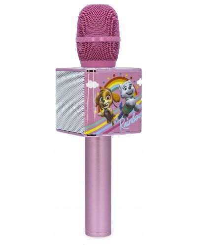 Mikrofon OTL Technologies - PAW Patrol, bežični, ružičasti - 3