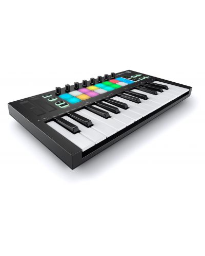 MIDI kontroler Novation - Launchkey Mini MKIII, crni - 3