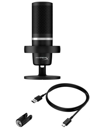 Mikrofon HyperX - DuoCast, crni - 5