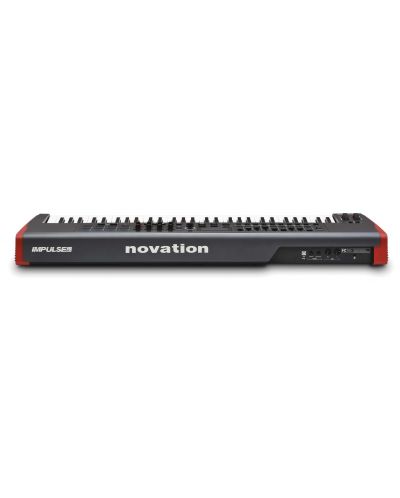 MIDI kontroler Novation - Impulse 61, sivi - 2