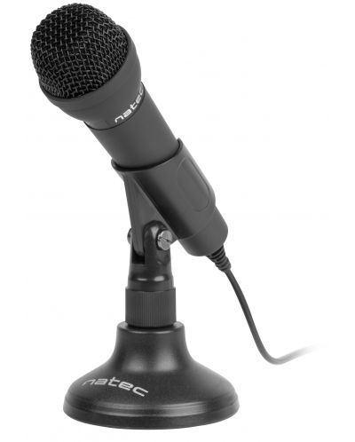 Mikrofon Natec - Adder, crni - 1