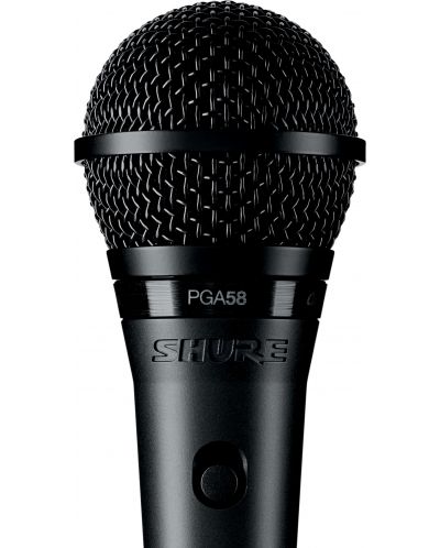 Mikrofon Shure - PGA58-XLR-E, crni - 1