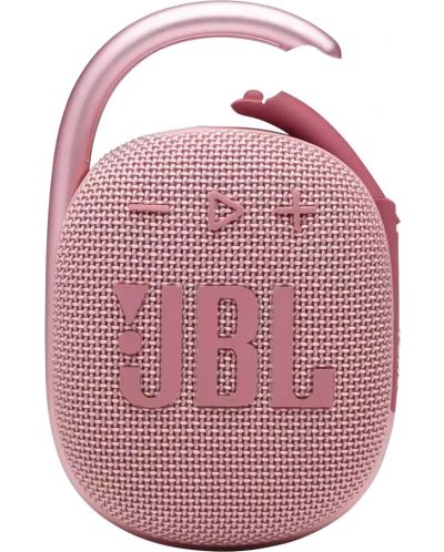 Mini zvučnik JBL - CLIP 4, ružičasti - 1