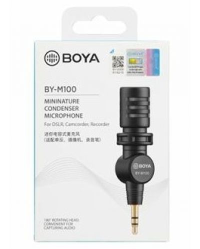 Mikrofon Boya - By M100, crni - 9
