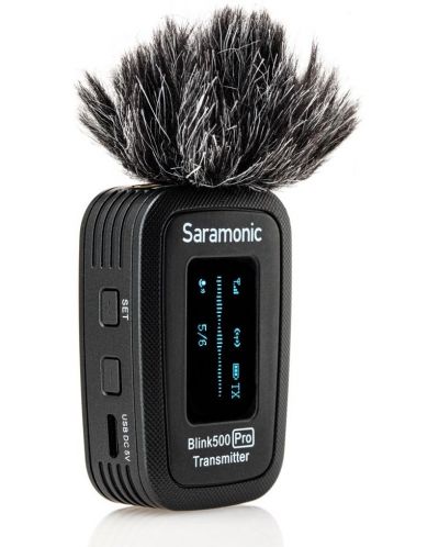 Mikrofon Saramonic - Blink500 Pro B1, bežični, crni - 3