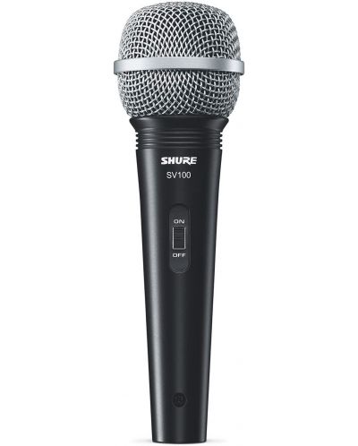 Mikrofon Shure - SV100-WA, crni/srebrnast - 1
