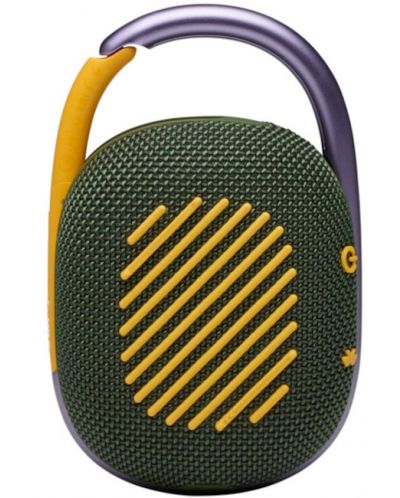 Mini zvučnik JBL - CLIP 4, zeleno/žuti - 3