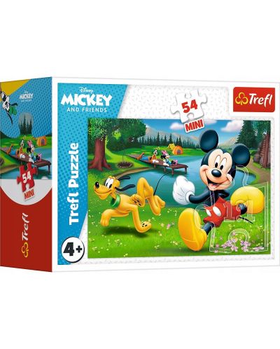 Mini slagalica Trefl od 54 maksi dijela - Mickey Mouse, asortiman - 3