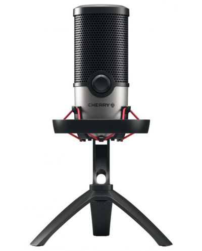 Mikrofon Cherry - UM 6.0 Advanced, srebrno/crni - 1