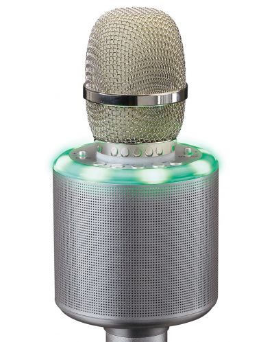 Mikrofon Lenco - BMC-085SI, bežični, srebrnast - 2