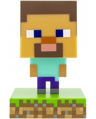 Svjetlo Paladone Games: Minecraft - Steve Icon - 1