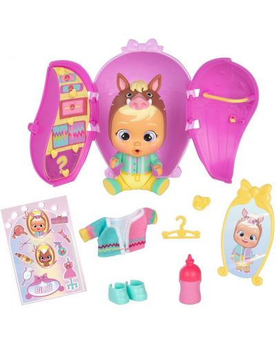 Mini lutka sa suzama IMC Toys Cry Babies Magic Tears Storyland - Dress me up, asortiman - 6