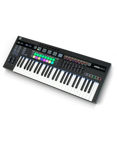 MIDI kontroler Novation - 49SL MKIII, crni - 2