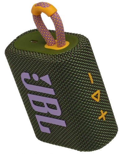 Mini zvučnik JBL - Go 3, zeleni - 4