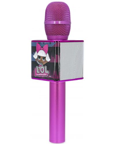 Mikrofon OTL Technologies - L.O.L. Suprise! Karaoke, ružičasti - 2